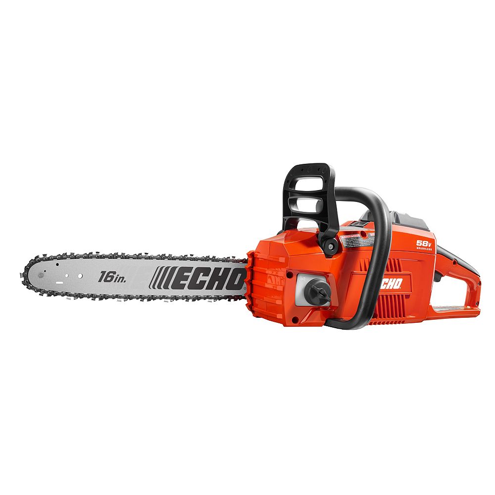 ECHO 16inch 58V Brushless LithiumIon Cordless Chainsaw w/ 4.0 Ah