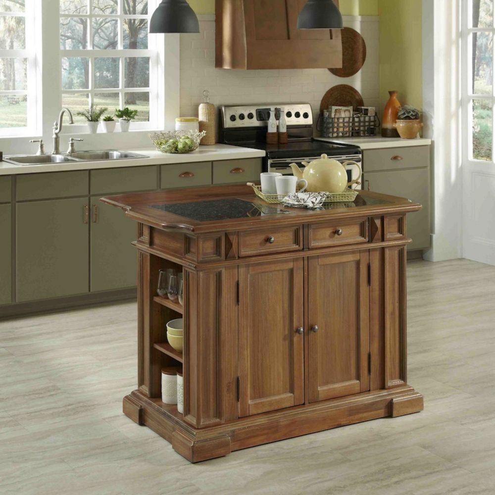 Home Styles Americana Vintage Kitchen Island The Home Depot Canada   P 1000820995 