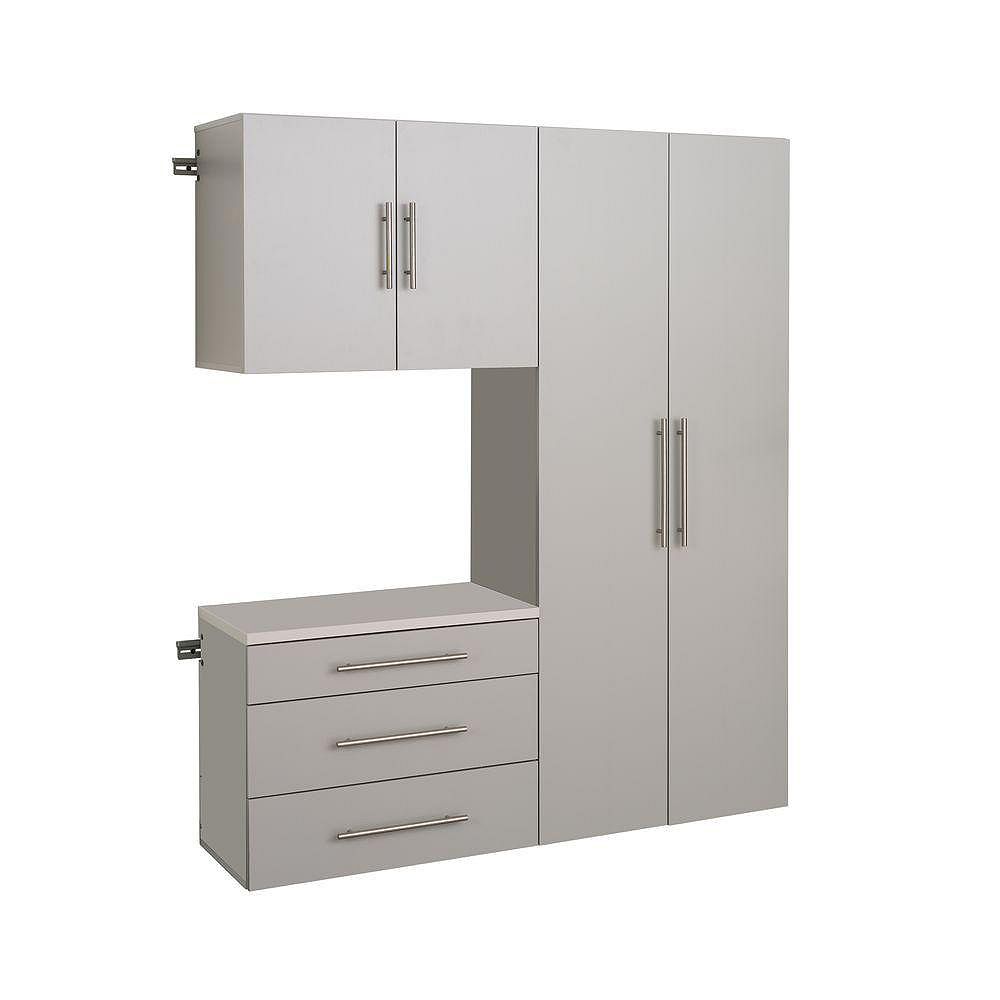 Prepac Hangups 60 Inch Storage Cabinet Set B 3 Piece The Home Depot Canada