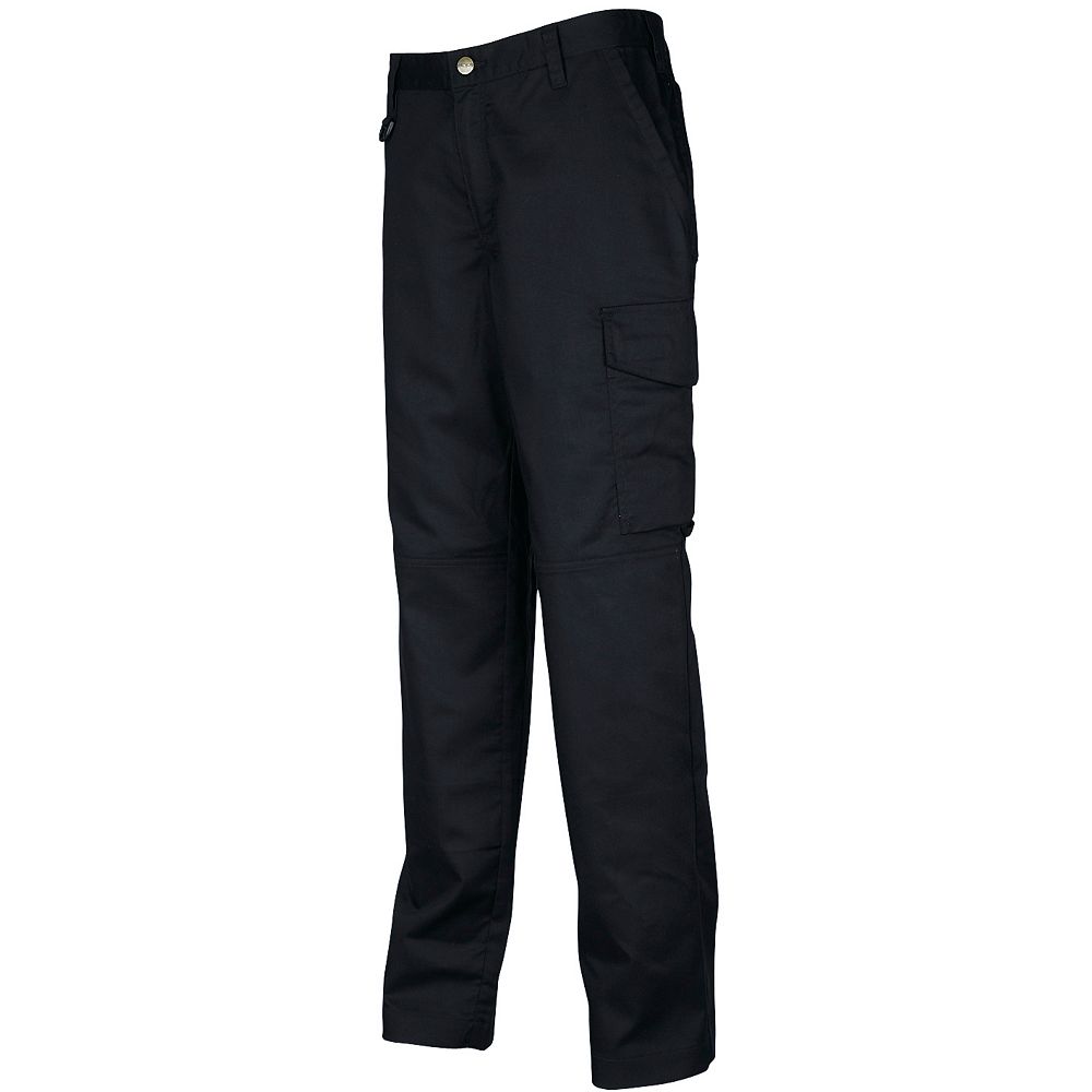 Projob Swedish Workwear Ladies Cargo Style Work Pants - Black - 30 ...