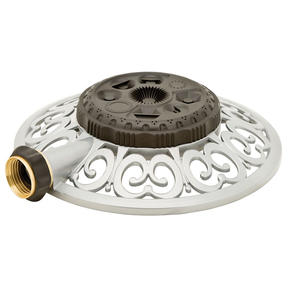 Melnor Decorative Metal 8Pattern Turret Sprinkler The Home Depot Canada