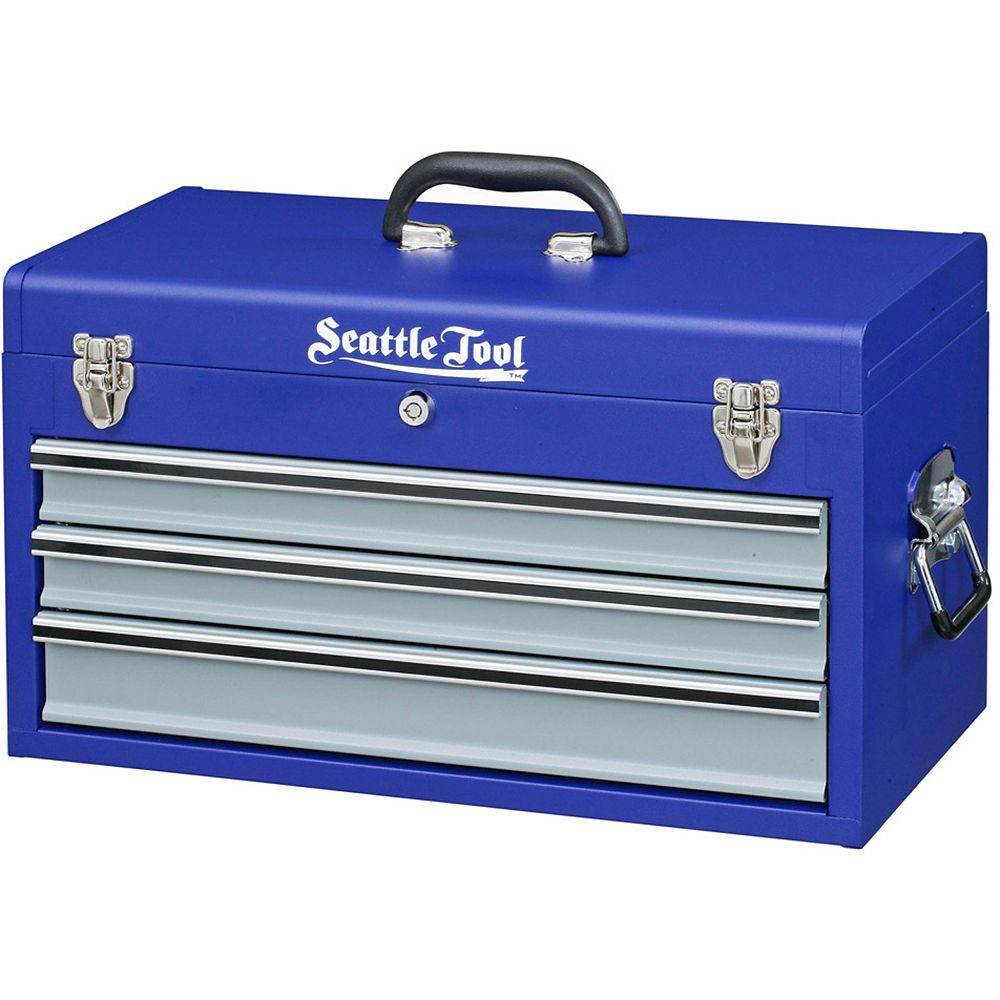 Seattle Tool 20-inch Tool Chest with Three Drawers | The Home Depot Canada