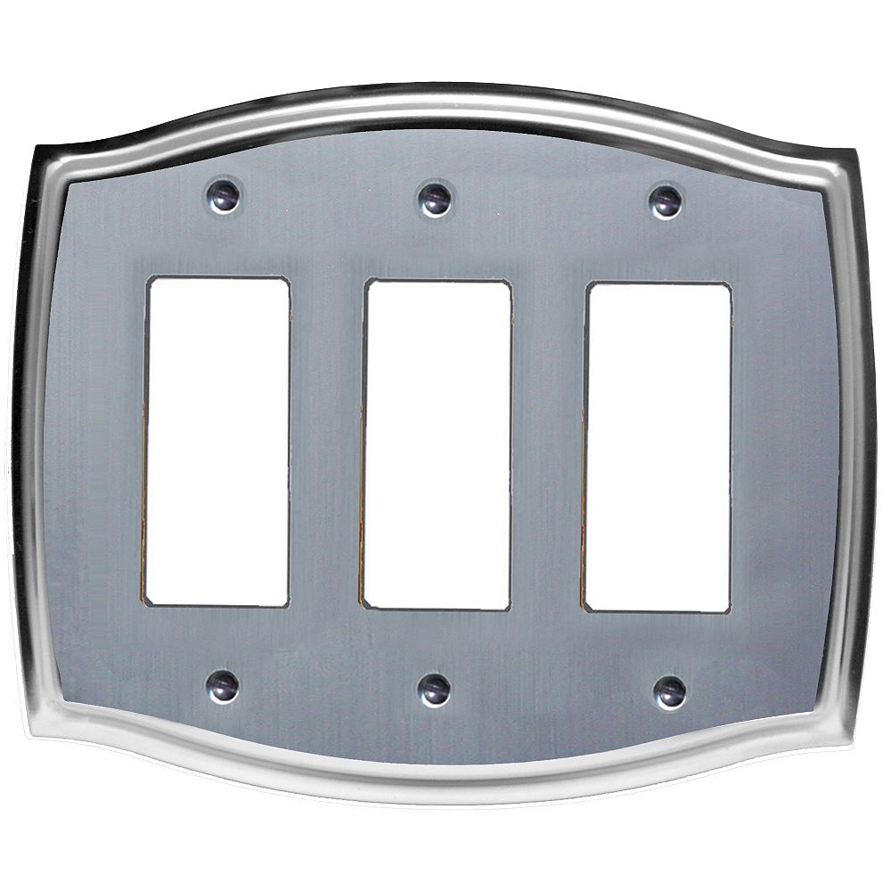 Atron Etched Steel Triple Rocker The Home Depot Canada