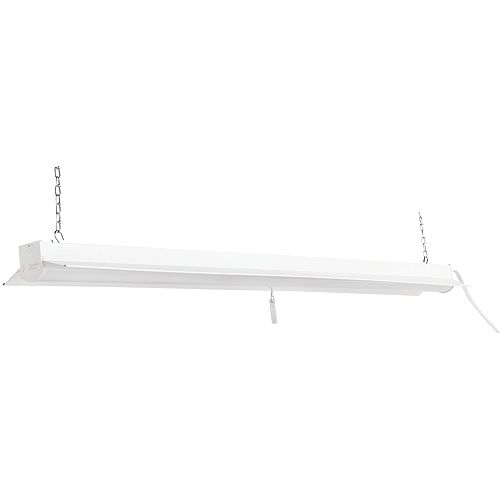 4000K 4 ft. 64-Watt Equivalent Integrated LED White Linkable Shop Light