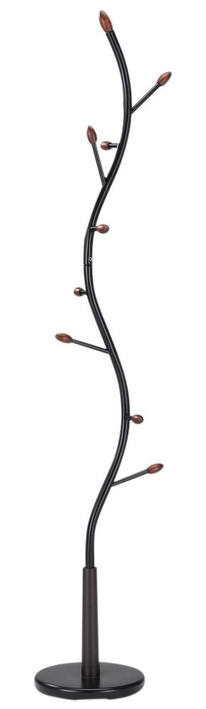 9 hook coat rack