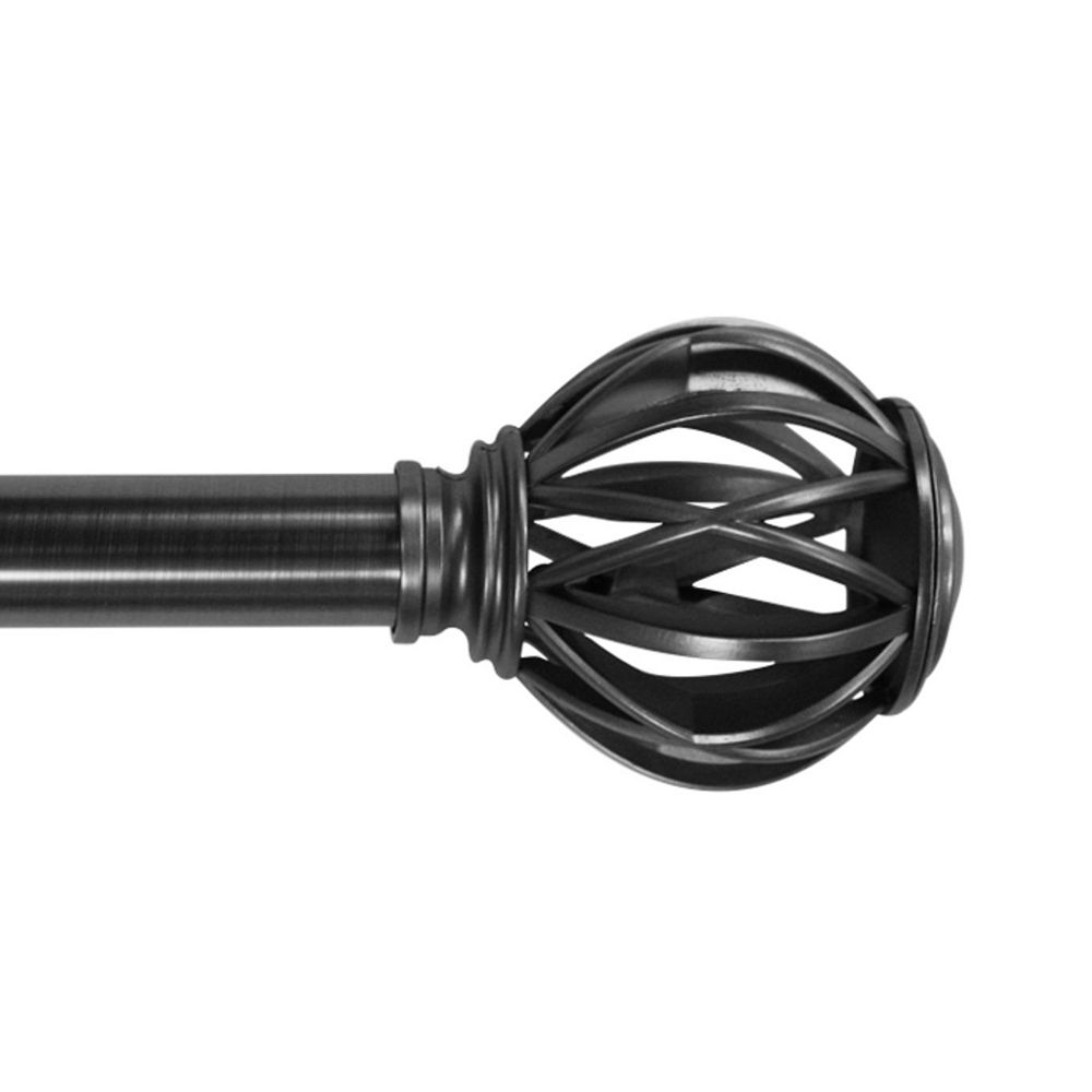 Home Decorators Collection 72 144 Inch Telescoping 1 Dia Premium Single Curtain Rod The Depot Canada Inch Dia Premium Single Curtain Rod, Home Depot Curtain Rods