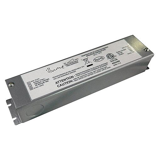 12W 12V DC Dimmable LED Hardwire Driver