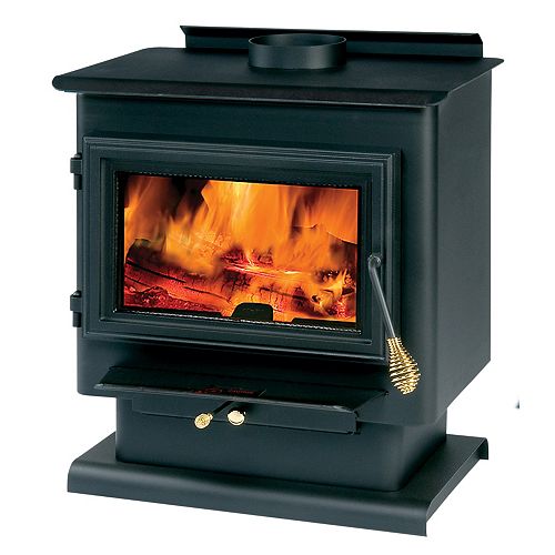 Wood-Burning Stove for up to 1,800 sq. ft. Spaces with 1.8 cu. ft. Firebox