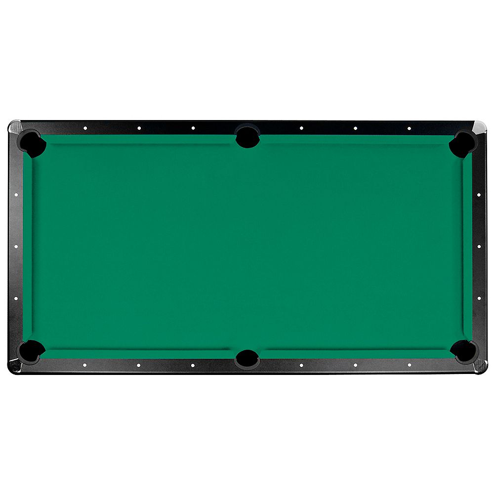 Hathaway Championship Saturn Ii 7 Ft Billiard Cloth Pool Table Felt In Green The Home Depot Canada