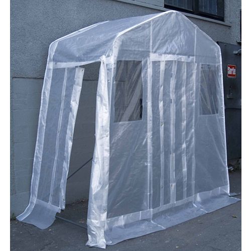 Entranceway Shelter 8 Feet x5 Feet  Clear Roof