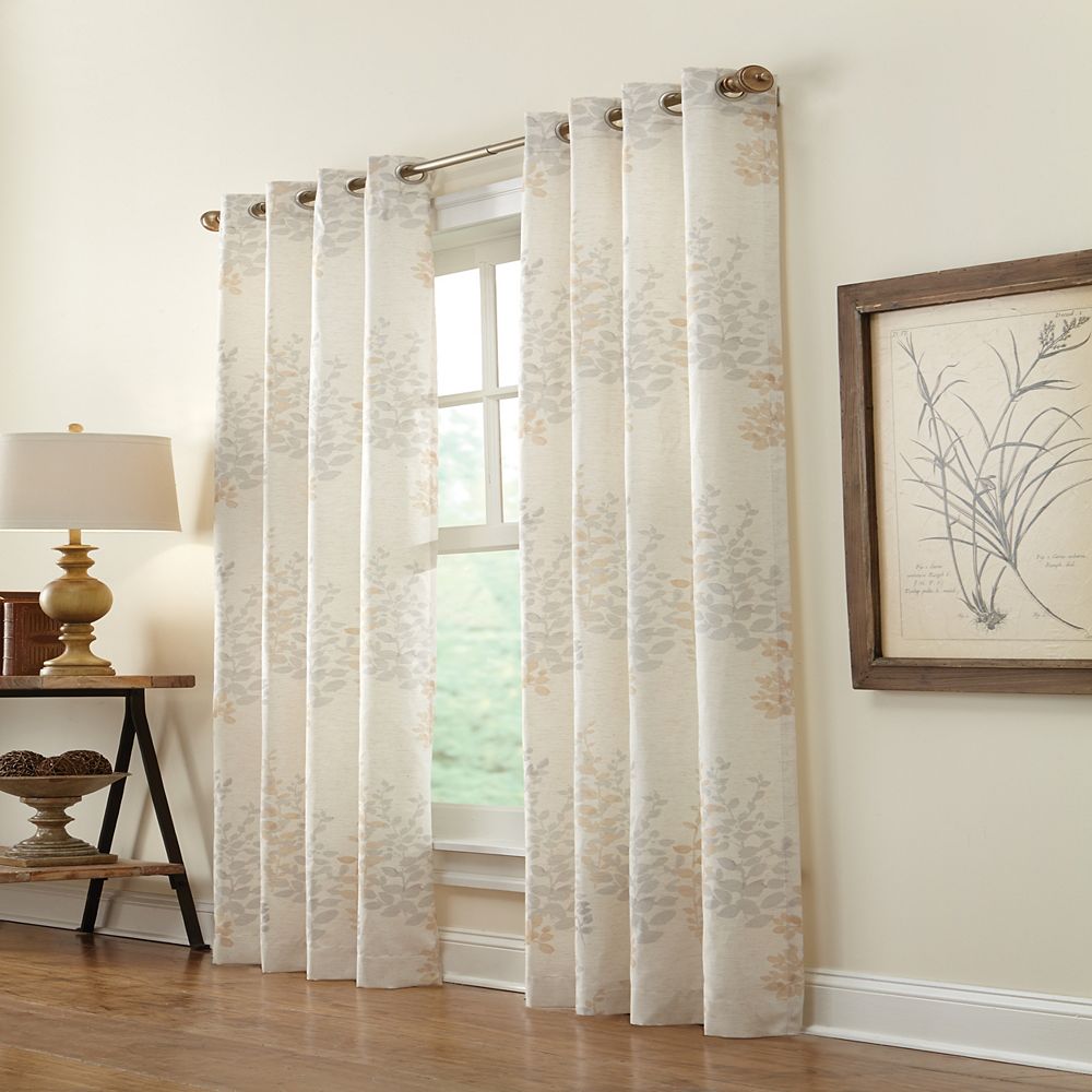 Home Decorators Collection Lana Light Filtering Grommet Curtain Panel