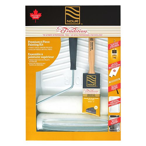 Tradition 6-Piece Premium Painting Kit