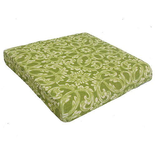 Outdoor Seat Cushion in Green