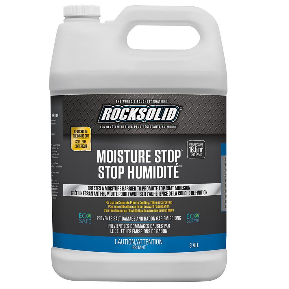 RustOleum Rustoleum Rocksolid Moisture Stop 3.78l The Home Depot Canada