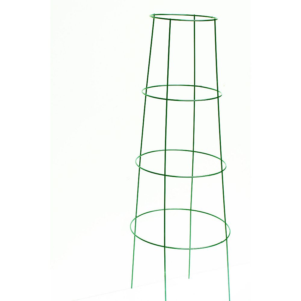 WIRECRAFT 48 inchX18 inch Inverted Plant Support Red Or