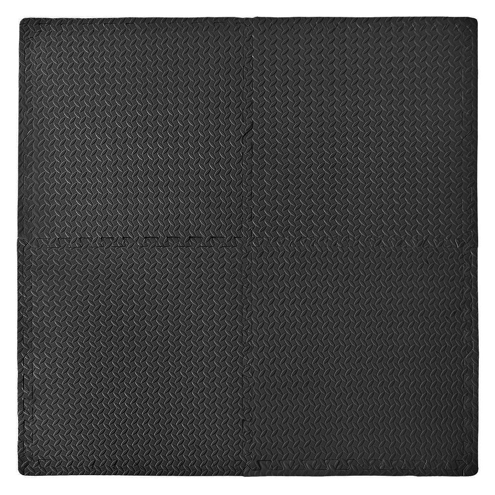 Connect A Mat 24 X24 Anti Fatigue Utility Mats Black The Home Depot Canada Connect A Mat 24 X24
