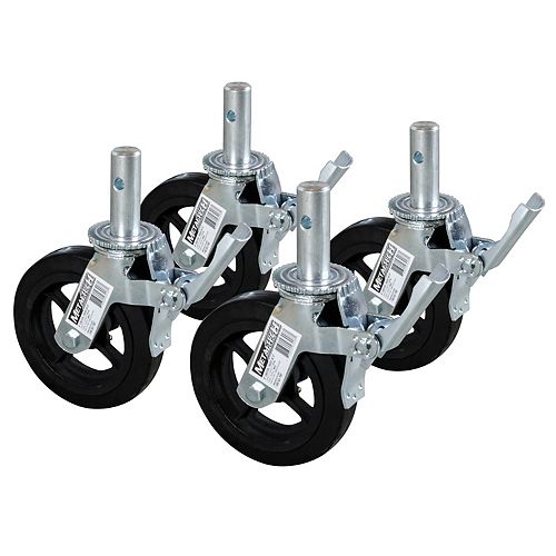 8-inch Scaffold Caster Wheel (4-Pack)