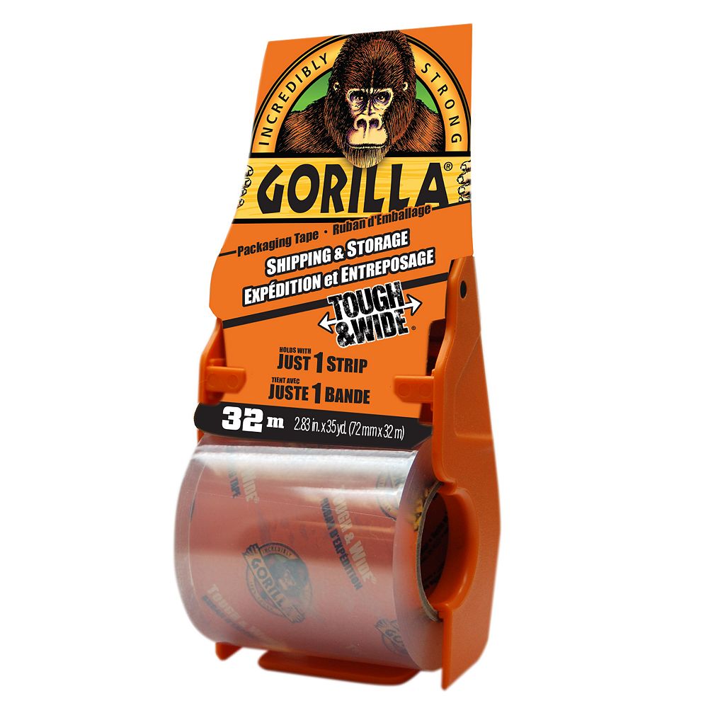 Gorilla 35yd Packaging Tape The Home Depot Canada