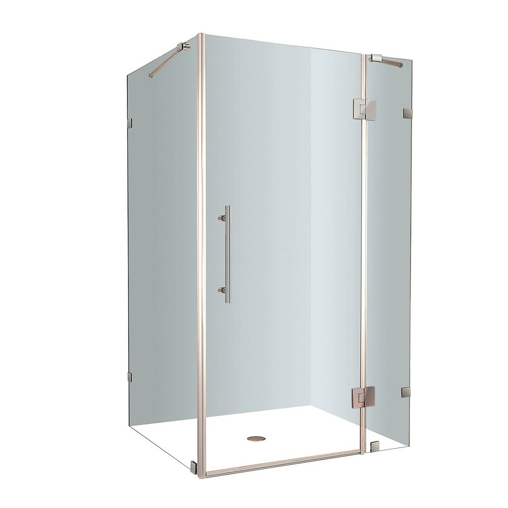 Aston Avalux 48Inch x 36Inch x 72Inch Frameless Shower Stall in