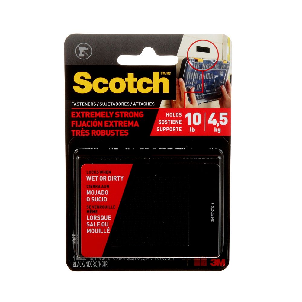 Scotch Extreme Fasteners, 1inch x 3inch The Home Depot Canada