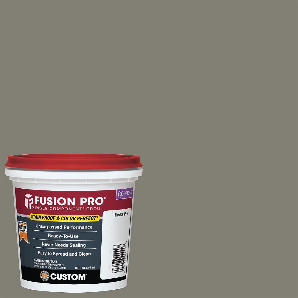 Custom Building Products Fusion Pro 09 Natural Gray 1 Qt Single Component Grout The Home Depot Canada