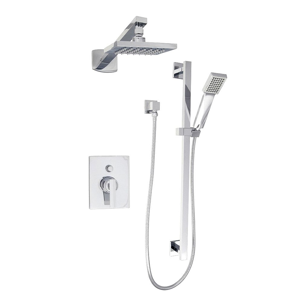 JALO Flow Shower Faucet in Chrome The Home Depot Canada