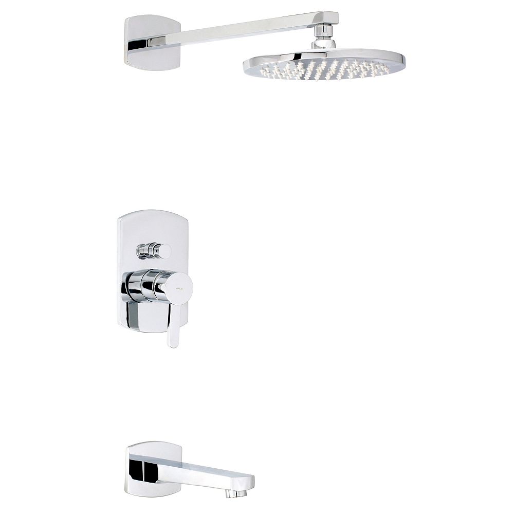 JALO Waven Shower Faucet in Chrome The Home Depot Canada
