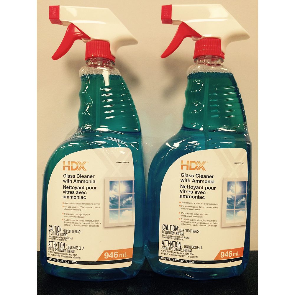HDX 946mL Glass Cleaner (2Pack) The Home Depot Canada