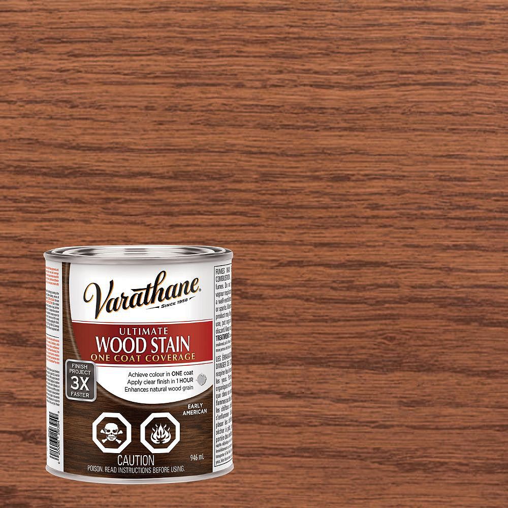 Varathane Ultimate OilBased Interior Wood Stain in Early American, 946
