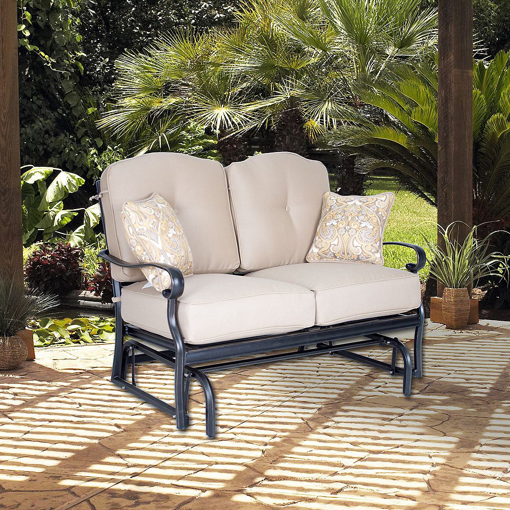 Foremost Harmony Loveseat Glider | The Home Depot Canada