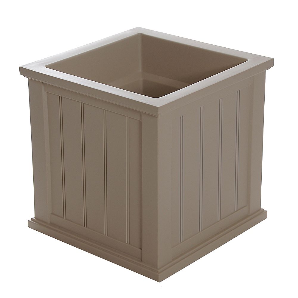 Mayne Cape Cod 20inch x 20inch Patio Planter in Clay The Home Depot