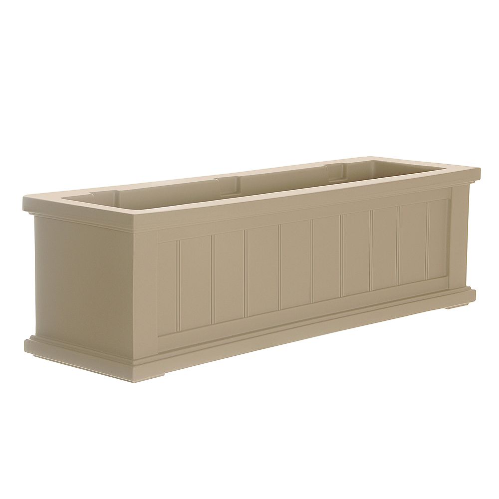 Mayne Cape Cod Window Box 3FT Clay The Home Depot Canada