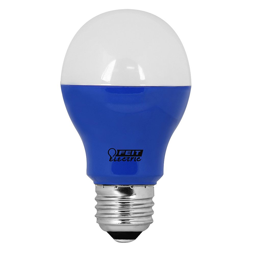 Feit Electric LED 40w A19 Blue NonDimmable The Home Depot Canada