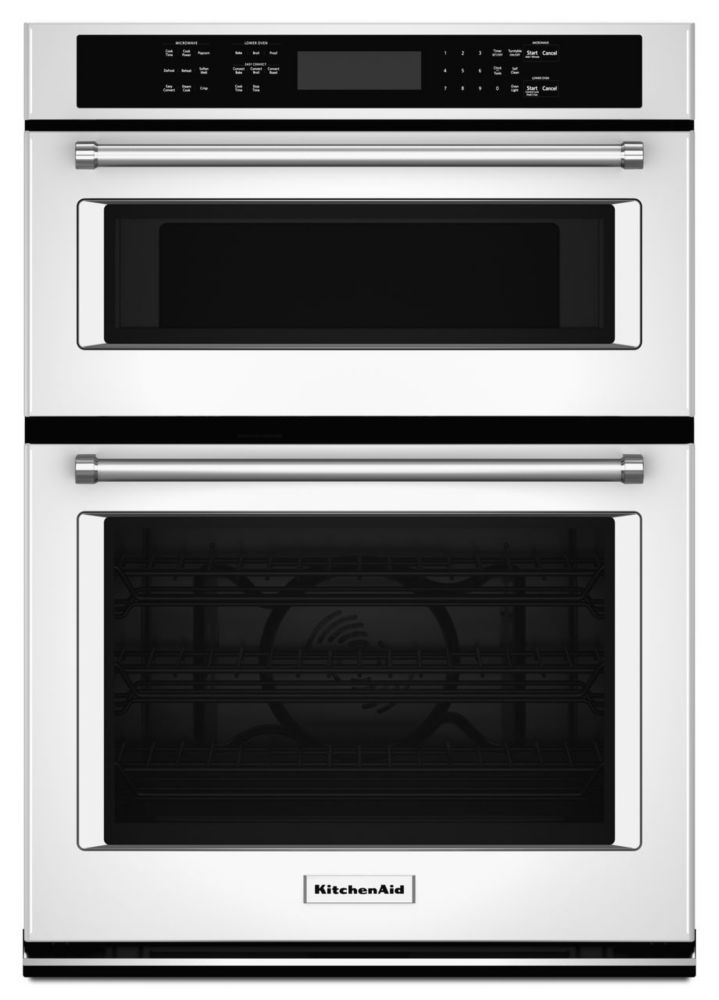 KitchenAid 27 Inch 4 3 Cu Ft Double Electric Wall Oven Microwave   P 1000833978 