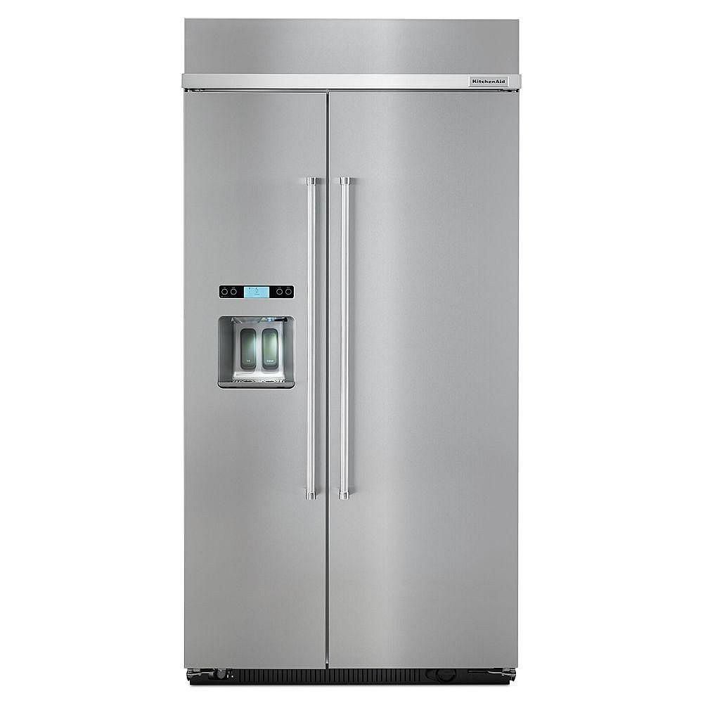 kitchenaid built in fridge lights not working