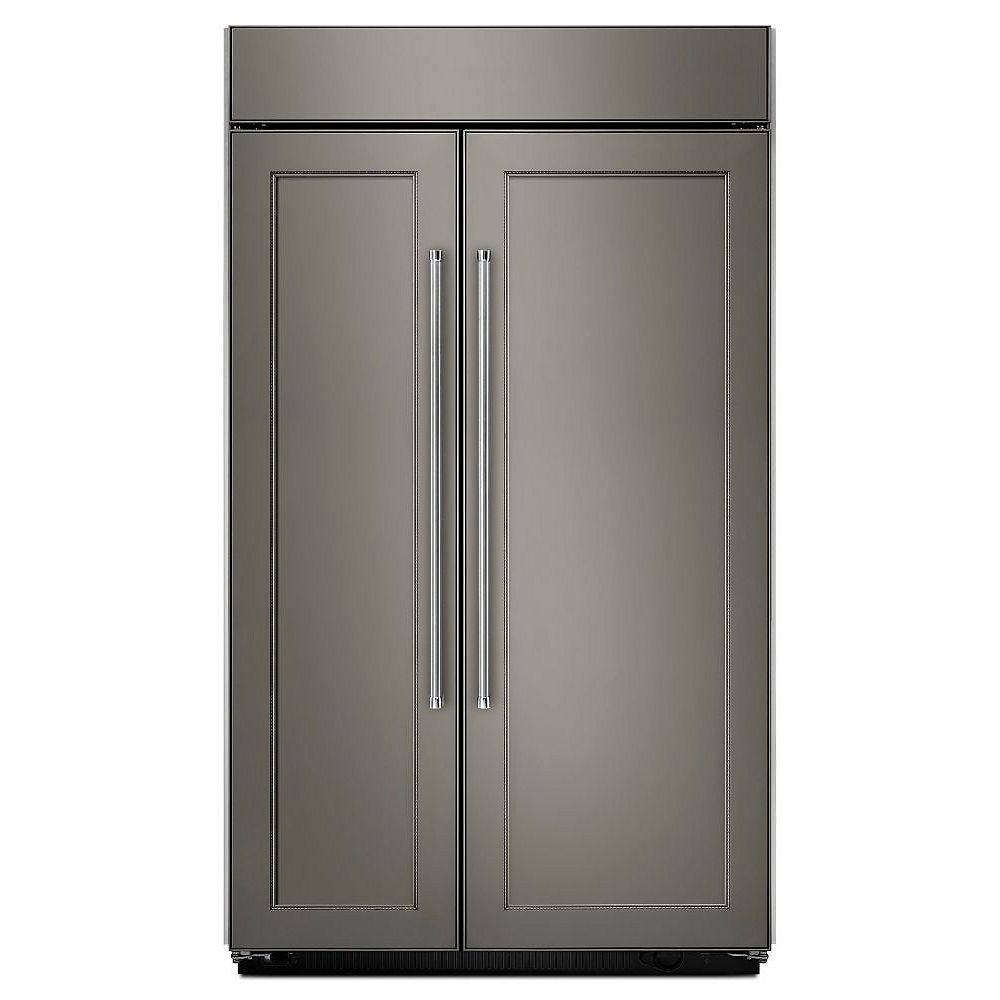 KitchenAid 48inch W 30 cu. ft. BuiltIn Side by Side Refrigerator in