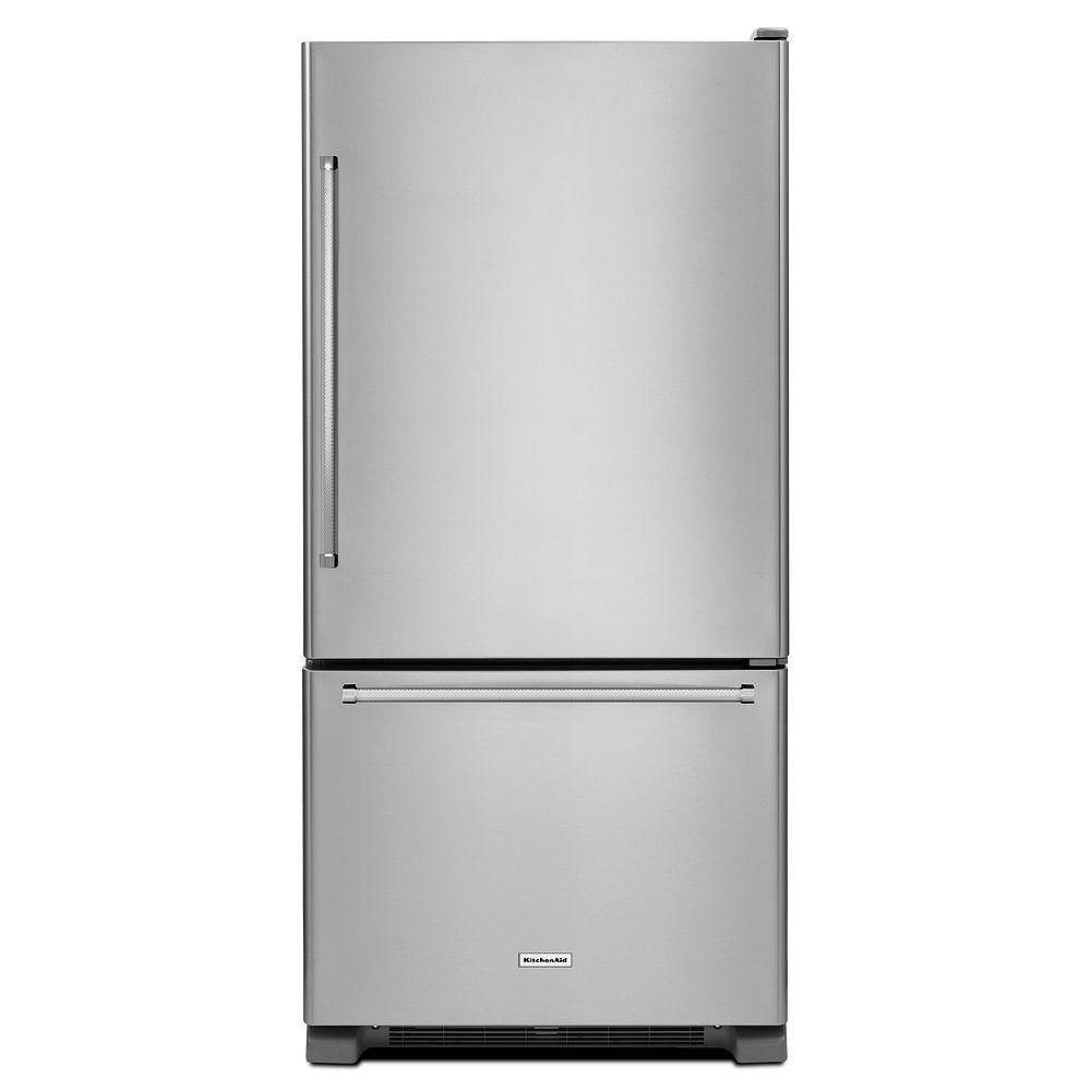 KitchenAid 30-inch W 19 cu. ft. Bottom Freezer ...