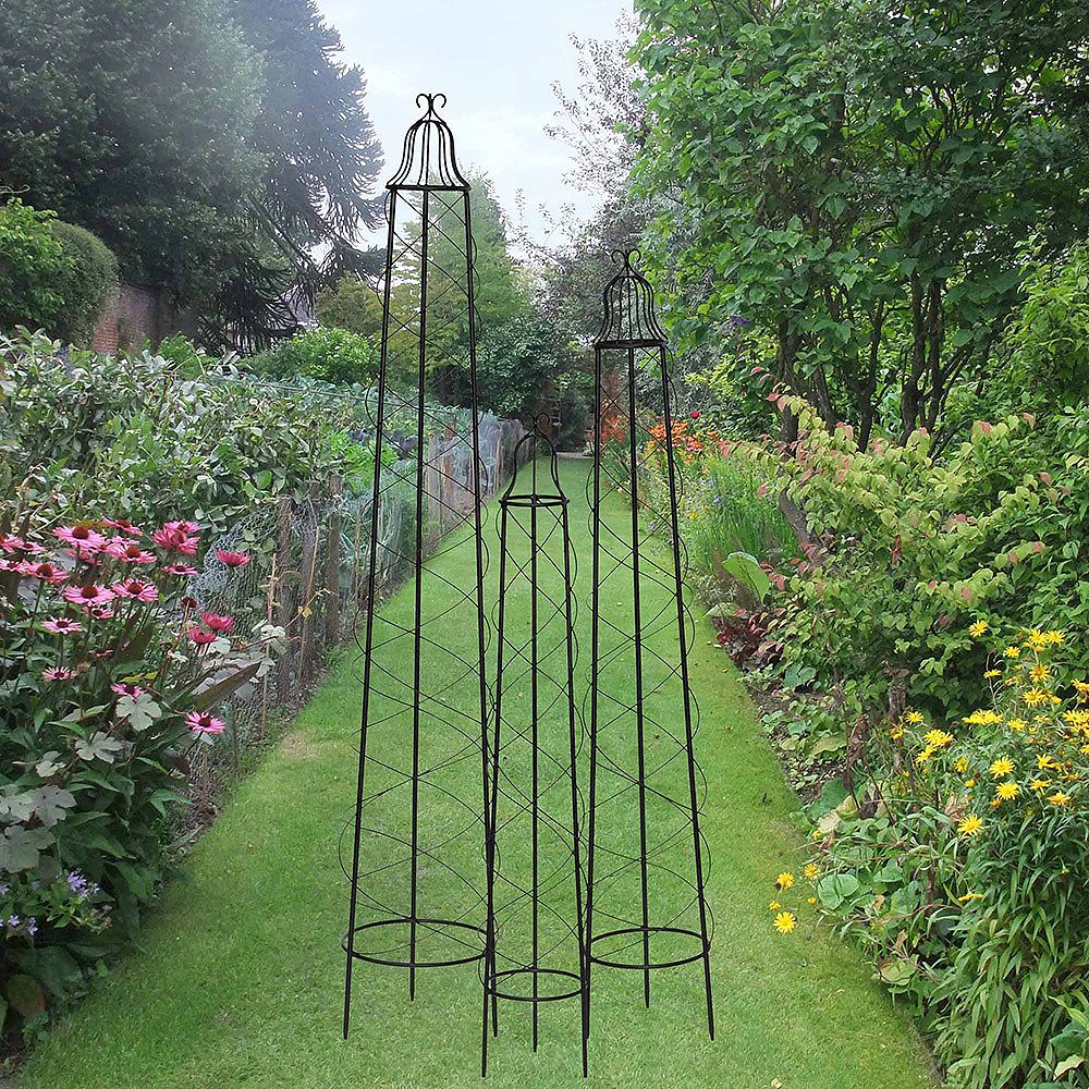 Sunjoy Cimarron Garden Trellis, (Set of 3) | The Home Depot Canada