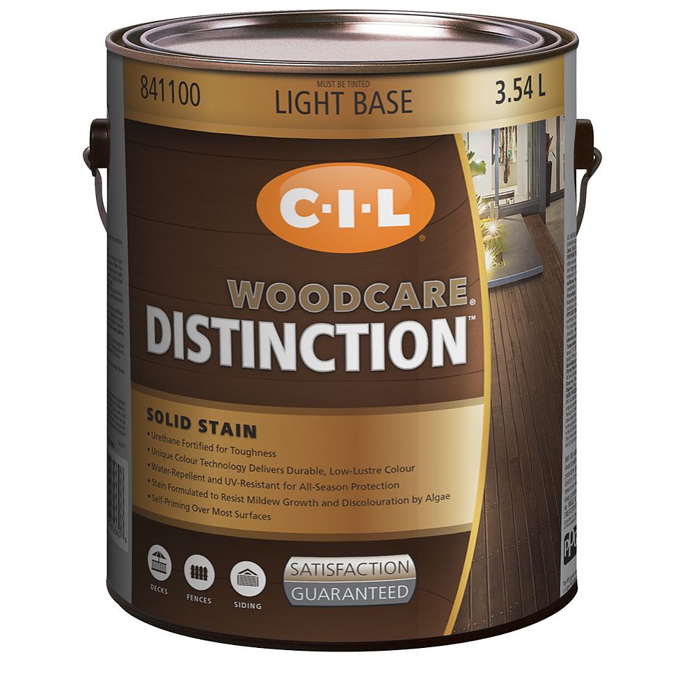 CIL Woodcare Distinction Solid Light Base 3.54 L841100
