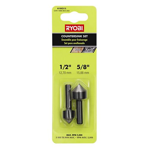 Countersink Bits Drill Bits & Accessories The Home Depot Canada