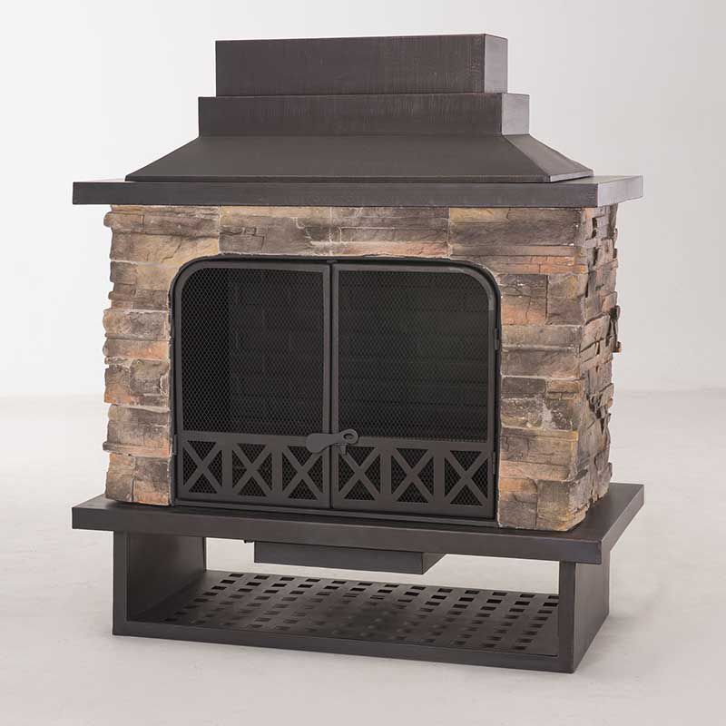 Outdoor Fireplaces Heating, Outdoor Wood Burning Fireplace Kits Canada