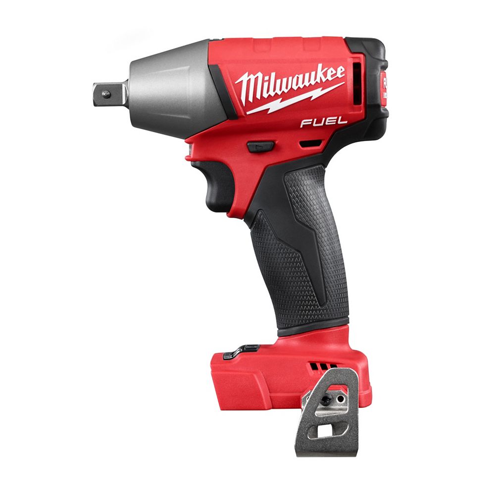 Milwaukee Tool M18 Fuel 18v Lithium Ion Brushless Cordless 1 2 In Compact Impact Wrench W The Home Depot Canada