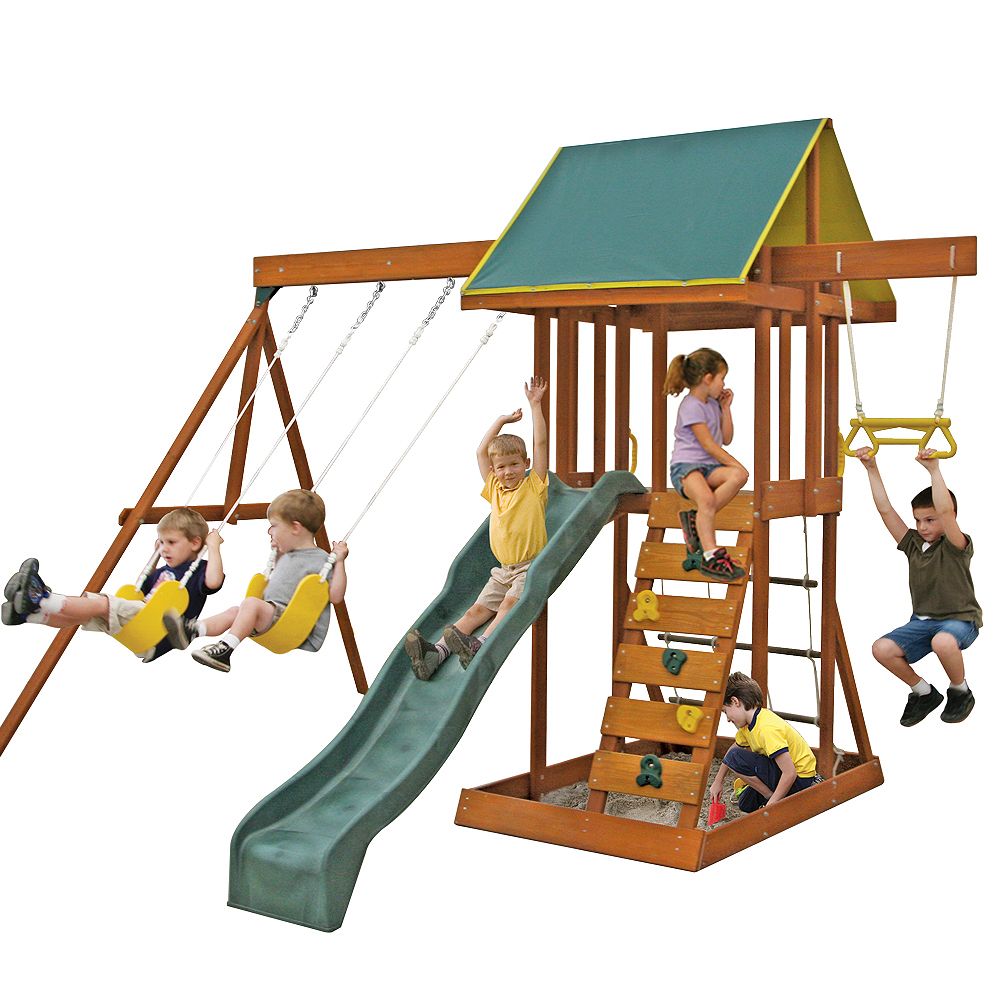 Big Backyard Meadowvale Ii Playset The Home Depot Canada