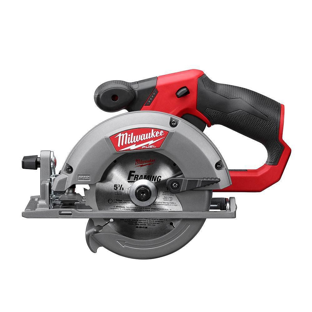 Milwaukee Tool M12 Fuel 12 V Lithium Ion Sans Fil Et Sans Brosse Scie Circulaire 5 3 8 Pou Home Depot Canada