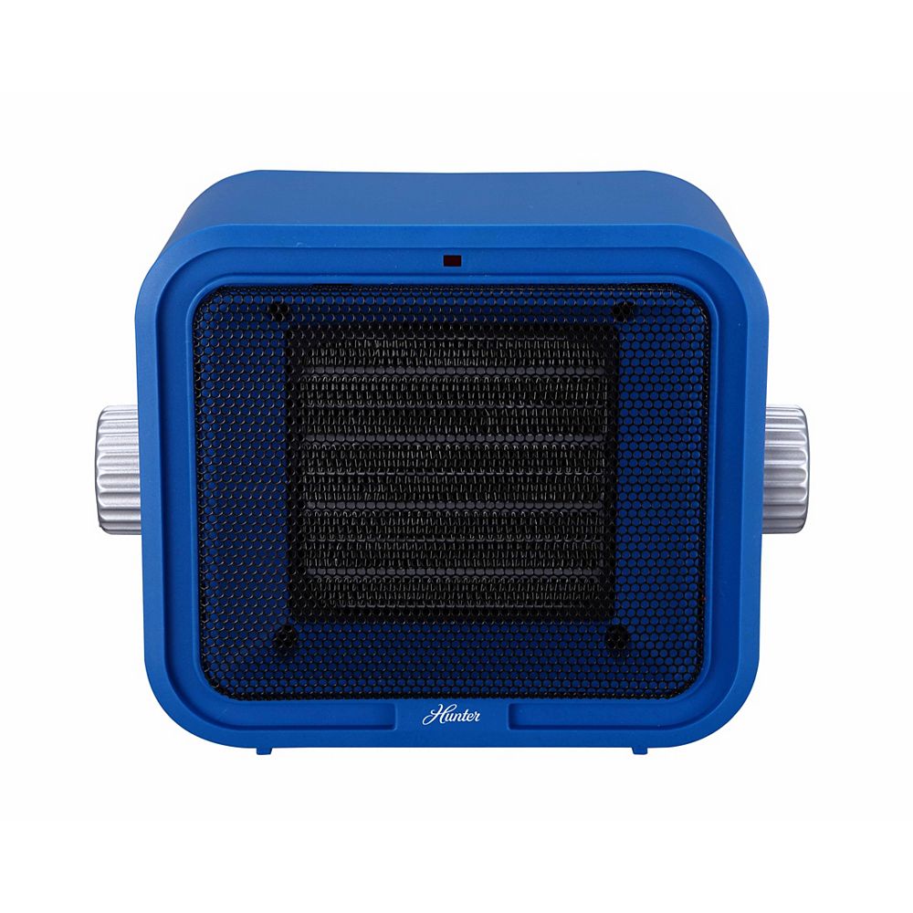 Hunter Ceramic Retro Heater Blue The Home Depot Canada