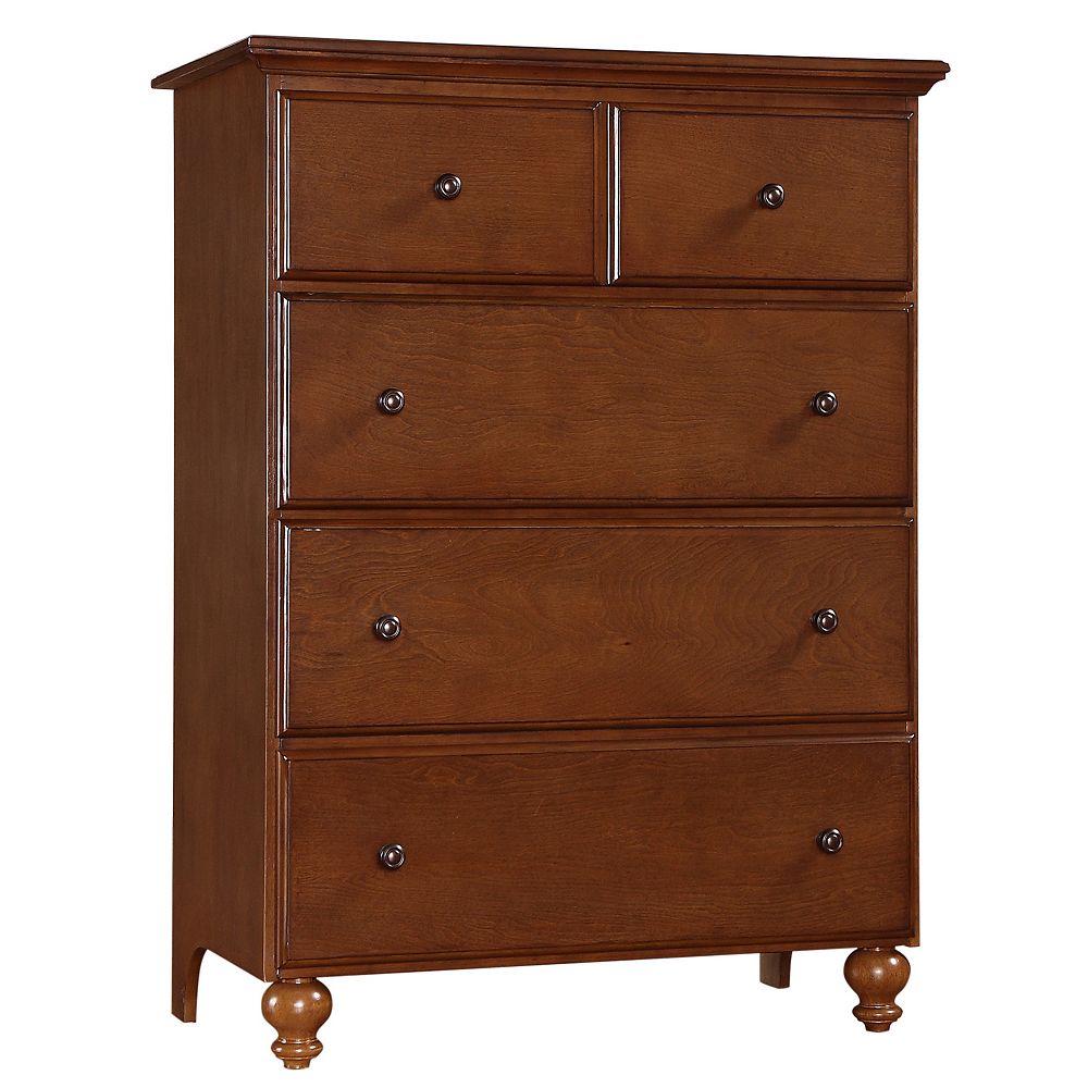 Renovations By Thomasville 33 78 Inch X 45 35 Inch X 19 65 Inch 4 Drawer Dresser In Brown The Home Depot Canada