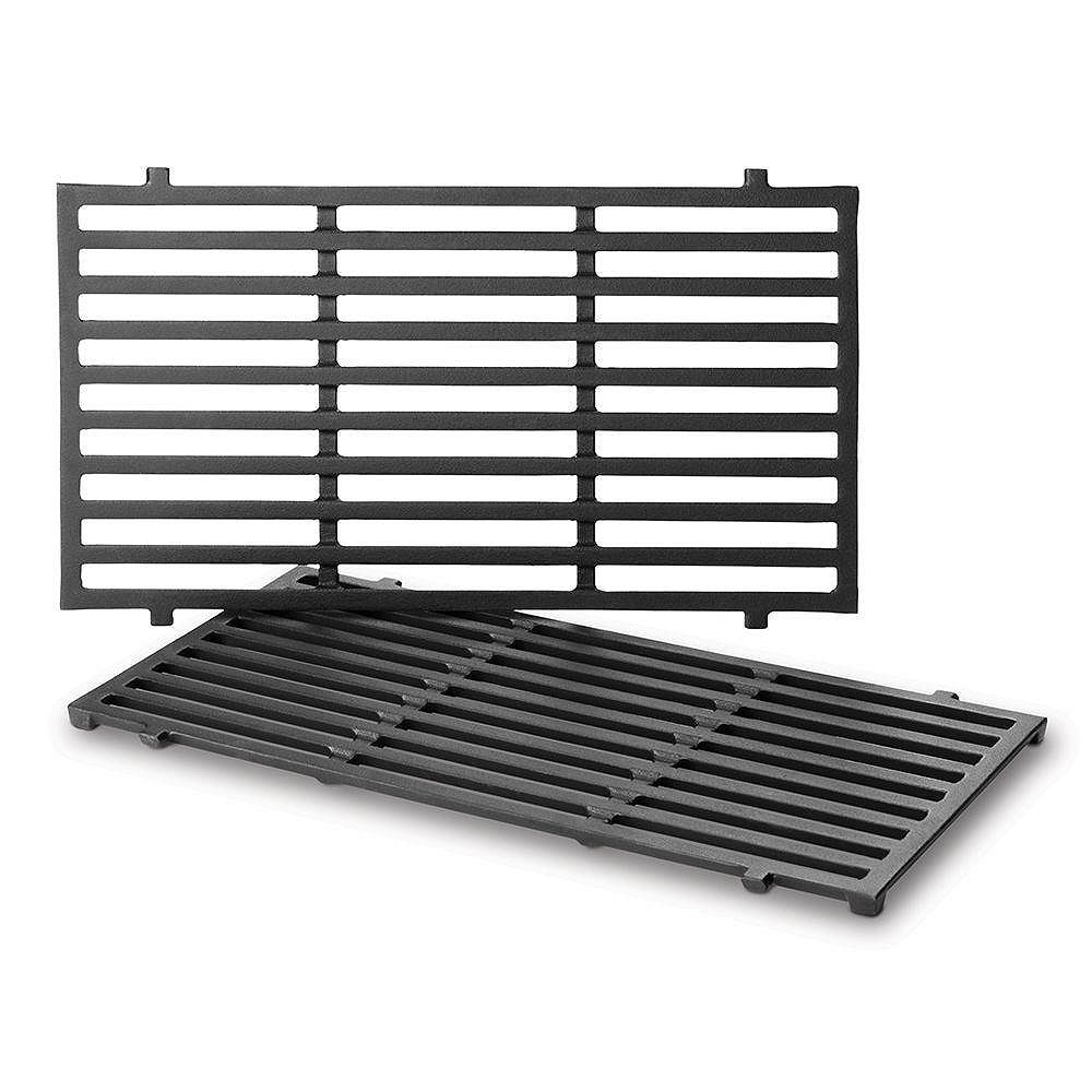 Weber Porcelain Enamelled Cast Iron Bbq Grate 2 Pack The Home Depot Canada 