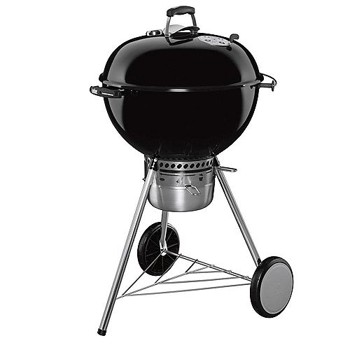 Master-Touch 22-inch Charcoal BBQ in Black