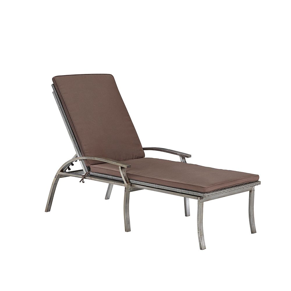 Home Styles Urban Outdoor Chaise Lounge Chair The Home Depot Canada