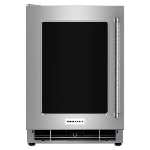 KitchenAid 24-inch W Undercounter Wine Fridge for 46 Bottles in ...